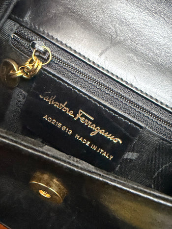 Salvatore Ferragamo chain belt bag cross-body mini