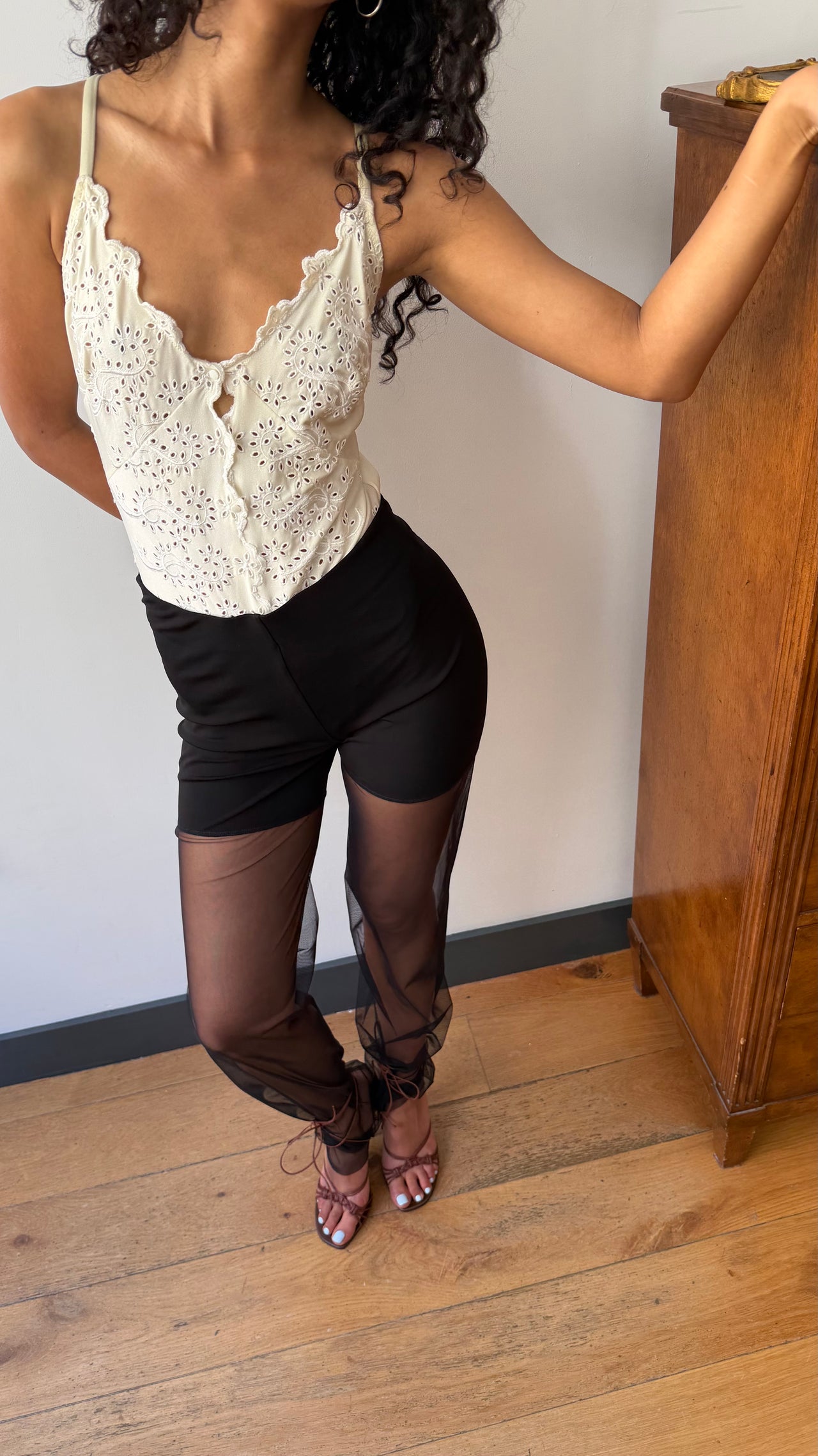 Wolford sheer trousers