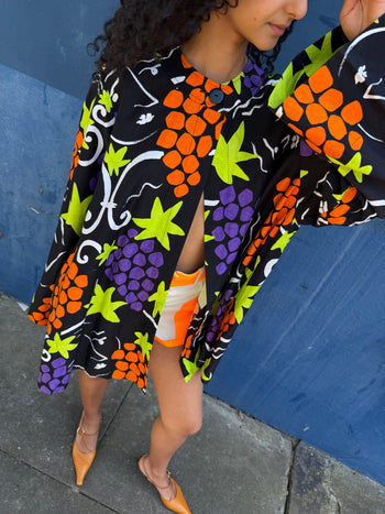 Yves Saint Laurent 1980’s Matisse-inspired print summer jacket