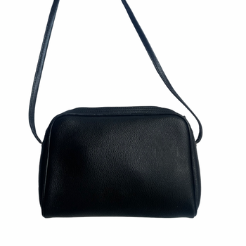 Dior 80’s coated canvas black cross-body bag