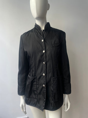 Prada A/W 1994 runway button-up nylon jacket