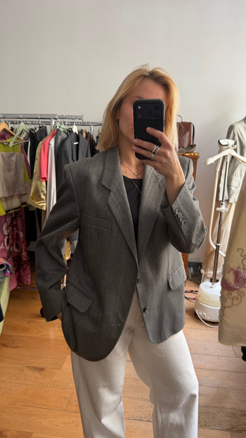 Dior 1980’s chevron wool blazer