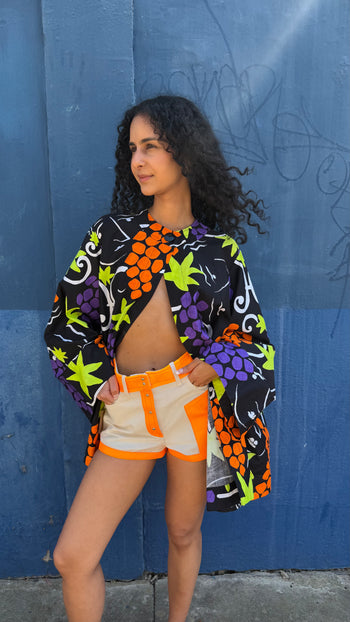 Yves Saint Laurent 1980’s Matisse-inspired print summer jacket