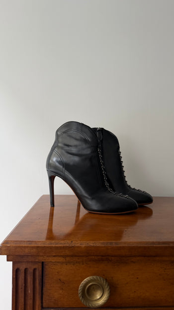 Azzedine Alaia Hook and Eye ankle boots Alaïa
