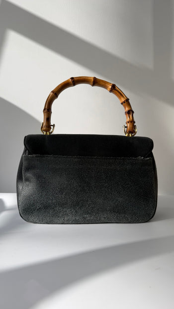 Givenchy 1980’s handbag with bamboo handle
