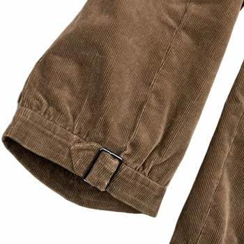 Yves Saint Laurent 1970’s vintage brown corduroy cropped trousers
