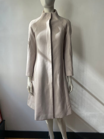 Celine AW 2008 runway ecru coat by Ivana Omazic