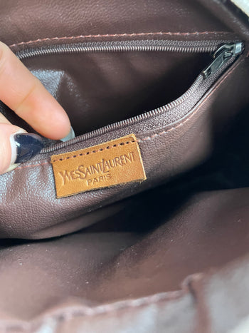 Yves Saint Laurent 80s vintage cross-body bag
