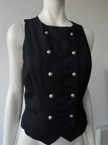 Claude Montana vintage double breasted waistcoat