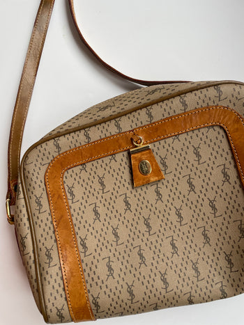 Yves Saint Laurent 80s vintage cross-body bag